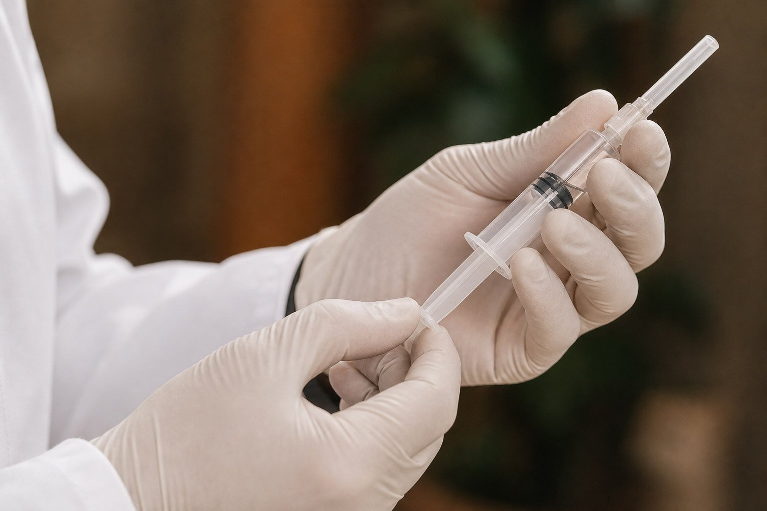 Ozonoterapia: preparazione della miscela di ossigeno-ozono per infiltrazione